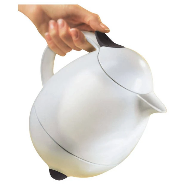 Leifheit Columbus Thermosfles - Wit - 1 Liter 4 Leifheit Columbus Thermosfles - Wit - 1 Liter - Afbeelding 2