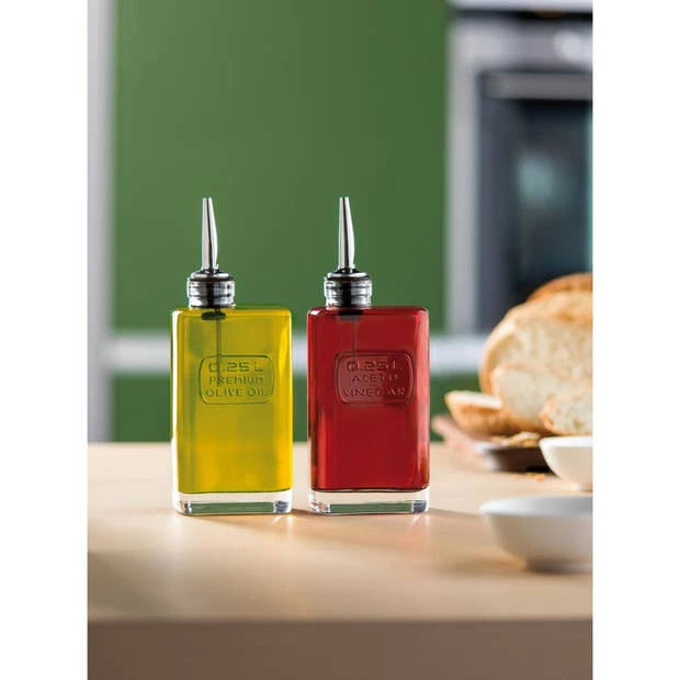 Luigi Bormioli Luigi Bormioil Optima Oliefles Met Schenktuit - 25 Cl 4 Luigi Bormioli Luigi Bormioil Optima Oliefles Met Schenktuit - 25 Cl - Afbeelding 2