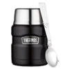 Thermos King Voedselcontainer - 0,47 L - Mat Zwart -Keukendrank Winkel 1394139