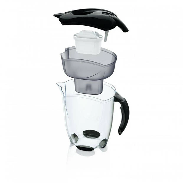 BRITA Waterfilterkan Elemaris - XL - Black 4 BRITA Waterfilterkan Elemaris - XL - Black - Afbeelding 2