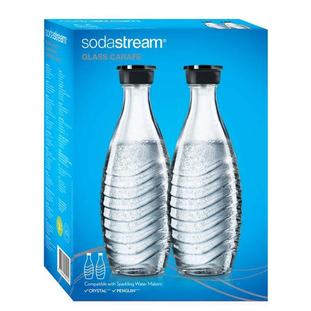 SodaStream Duopack Glazen Karaffen - 750 Ml 5 SodaStream Duopack Glazen Karaffen - 750 Ml - Afbeelding 3