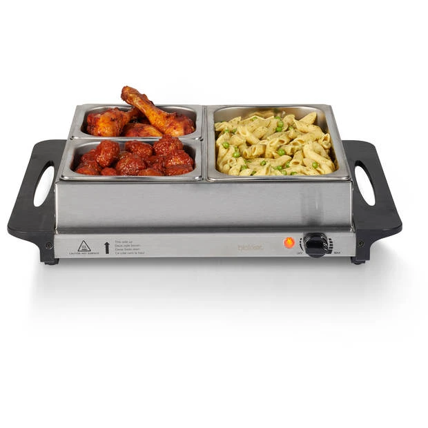 Blokker BL-26402 Warmhoudschalen 2x1,0L + 2,5L 4 Blokker BL-26402 Warmhoudschalen 2x1,0L + 2,5L - Afbeelding 2