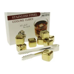 Whisky Stones Goudkleur - Set Van 8 -Keukendrank Winkel 1997268 16937d68