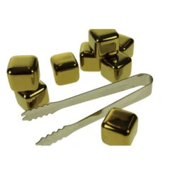 Whisky Stones Goudkleur - Set Van 8 -Keukendrank Winkel 1997268 870e7c2b