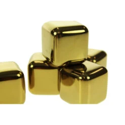 Whisky Stones Goudkleur - Set Van 8 -Keukendrank Winkel 1997268 9d7252b1