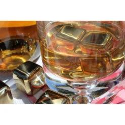 Whisky Stones Goudkleur - Set Van 8 -Keukendrank Winkel 1997268 c8acccc2