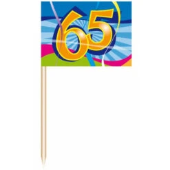 Folat Cocktail Prikkers 65 Jaar