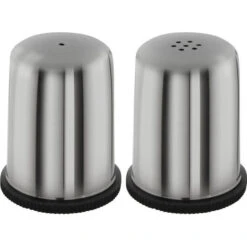 Merkloos Peper En Zout Stel Vaatjes/strooiers 6 Cm - Peper En Zoutstel