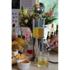United Entertainment Bar Butler Drankdispenser - Vintage Benzinepomp - 1 Liter - Zilver -Keukendrank Winkel 2248065 6c57c107