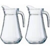 Merkloos 2x Schenkkan Van Glas 1 Liter Van 20 Cm - Schenkkannen 1 Merkloos 2x Schenkkan Van Glas 1 Liter Van 20 Cm - Schenkkannen -Keukendrank Winkel 2341651 3ee3bb73
