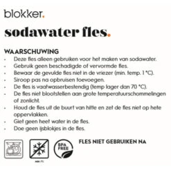 Blokker Sodawater Maker Starterset - Zwart -Keukendrank Winkel 2550648 8025ba03