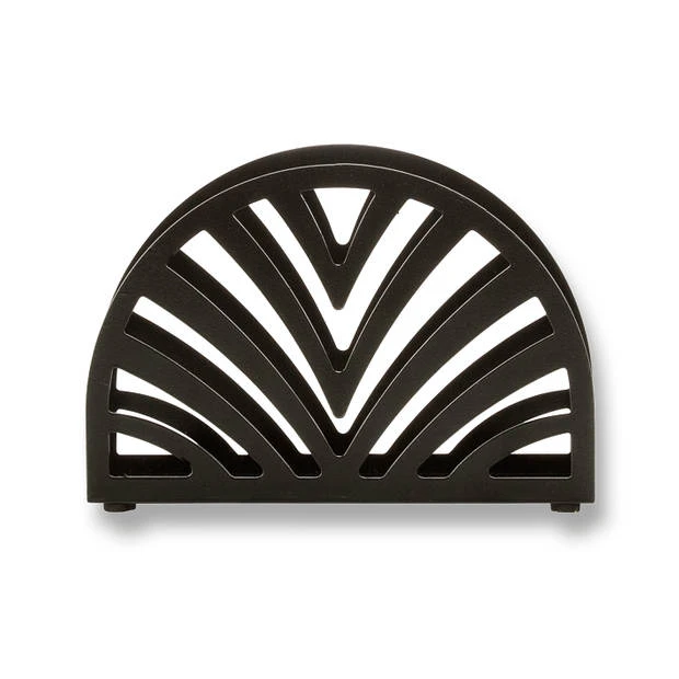 Blokker Servethouder - Zwart Metaal 4 Blokker Servethouder - Zwart Metaal - Afbeelding 2