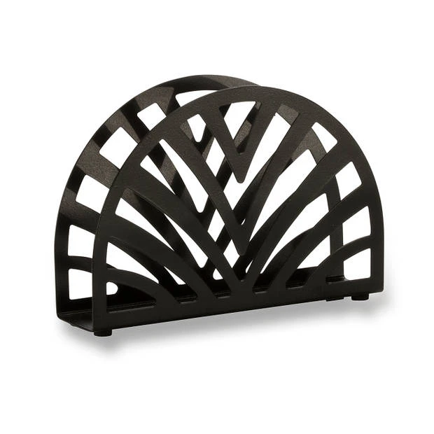 Blokker Servethouder - Zwart Metaal 3 Blokker Servethouder - Zwart Metaal