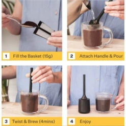 Brew It Stick Koffie Infuser - Grijs - Barista & Co -Keukendrank Winkel 2574934 50da1090