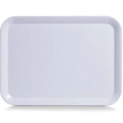 Wit Dienblad Rechthoek Melamine 44 X 32 Cm - Dienbladen
