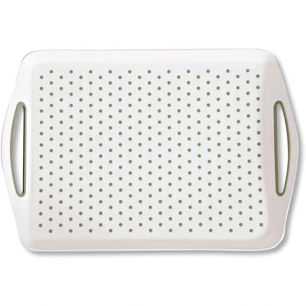 Dienblad Rechthoekig - Anti-slip Dienblad - Diep Dienblad Met Antislip 5 Dienblad Rechthoekig - Anti-slip Dienblad - Diep Dienblad Met Antislip - Afbeelding 3