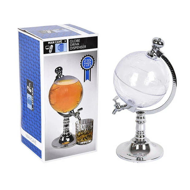 Drankdispenser Met Kraantje - Wereldbol Globe Drank Alcohol Dispenser 4 Drankdispenser Met Kraantje - Wereldbol Globe Drank Alcohol Dispenser - Afbeelding 2
