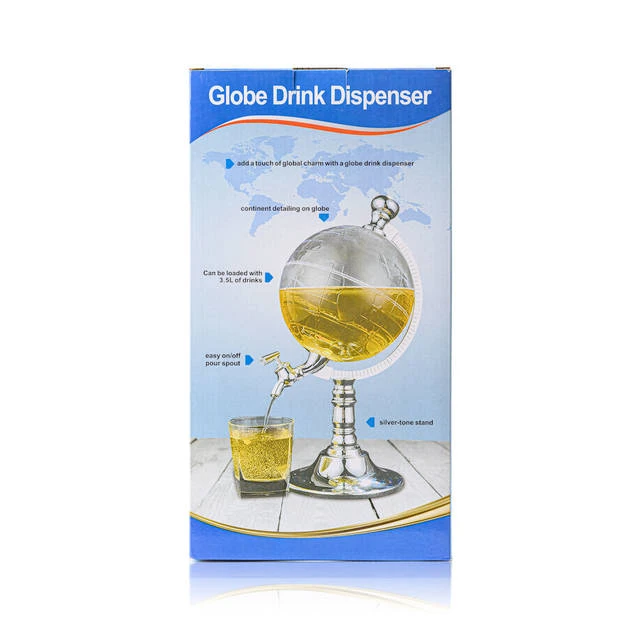 Drankdispenser Met Kraantje - Wereldbol Globe Drank Alcohol Dispenser 9 Drankdispenser Met Kraantje - Wereldbol Globe Drank Alcohol Dispenser - Afbeelding 7