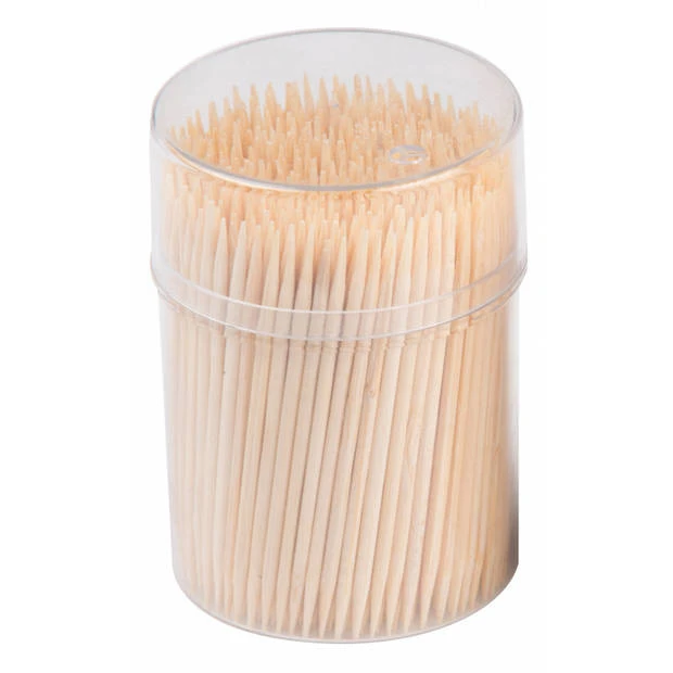 No Brand Non-branded Cocktailprikkers 5 Cm Hout Bruin 1000 Stuks 4 No Brand Non-branded Cocktailprikkers 5 Cm Hout Bruin 1000 Stuks - Afbeelding 2