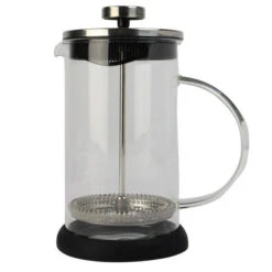Orange85 Melkopschuimer - Cafetière - French Press - 600 Ml - Zwart - 10x10x18 Cm - Glas
