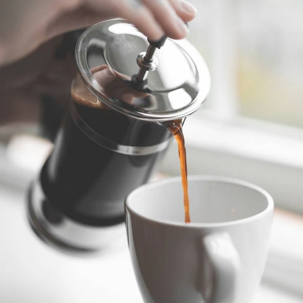 Orange85 Melkopschuimer - Cafetière - French Press - 600 Ml - Zwart - 10x10x18 Cm - Glas 5 Orange85 Melkopschuimer - Cafetière - French Press - 600 Ml - Zwart - 10x10x18 Cm - Glas - Afbeelding 3