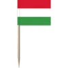 Merkloos 100x Cocktailprikkers Hongarije 8 Cm Vlaggetje Landen Decoratie - Houten Spiesjes Met Papieren Vlaggetje -Keukendrank Winkel 3474207 5e14172b
