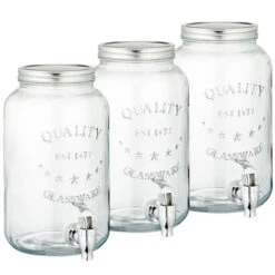 Glazen Drankdispenser/limonadetap 3,5 Liter - Drankdispensers -Keukendrank Winkel 3476053 5c1fef68