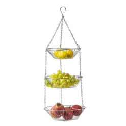Fruitmand RVS Ophangbaar