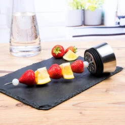 Decopatent® Waterkaraf Met Vruchten Spies - 1 Liter - Met RVS Filter - -Keukendrank Winkel 3525761 4c39af62