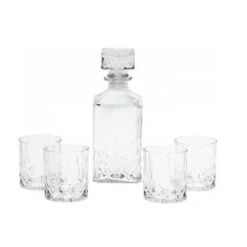 Whiskeyset - Karaf Met 4 Glazen