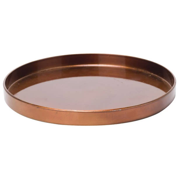 Cosy & Trendy Dienblad Koper ø 32 Cm 3 Cosy & Trendy Dienblad Koper ø 32 Cm