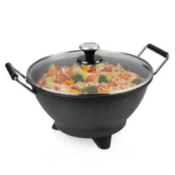 Princess 162389 Stir-fry Elektrische Wok Volume Van 7L 30cm Diameter 1400W