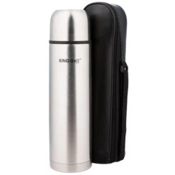 Kinghoff 4051 - Thermosfles 0,33L - RVS - Grijs