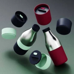 Trebonn - 3-in-1 Thermosfles Met Voedselcontainer, Aqua – Trebonn Food + Hydrate 3 -Keukendrank Winkel 3691040 281f5a7a