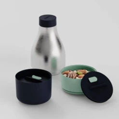 Trebonn - 3-in-1 Thermosfles Met Voedselcontainer, Aqua – Trebonn Food + Hydrate 3 -Keukendrank Winkel 3691040 923ad125