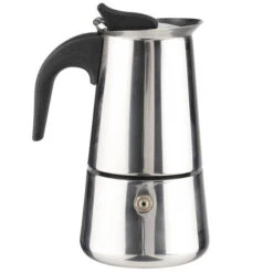 CHI RVS Moka/espresso Koffiemaker Voor 2 Kopjes - Percolators