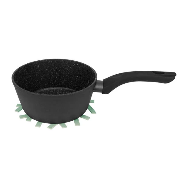 Krumble Pannenonderzetter Rond - 20 Cm - Silicoon - Groen 5 Krumble Pannenonderzetter Rond - 20 Cm - Silicoon - Groen - Afbeelding 3