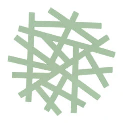 Krumble Pannenonderzetter Rond - 20 Cm - Silicoon - Groen