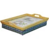 Houten Schootdienblad Met Afbeelding - Blauw - Groen -Keukendrank Winkel 3726420 d5358fc3