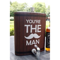 Decopatent® XXL Platvink Drankdispenser Met Kraantje - Drankflacon -Keukendrank Winkel 3742700 093cd72d