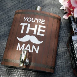 Decopatent® XXL Platvink Drankdispenser Met Kraantje - Drankflacon -Keukendrank Winkel 3742700 b91381d5