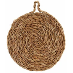 Pannen Onderzetter Van Zeegras Rond 20 X 20 Cm - Panonderzetters