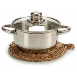 Pannen Onderzetter Van Zeegras Rond 20 X 20 Cm - Panonderzetters -Keukendrank Winkel 3747850 83ddaa76