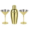 Paderno Cocktailset Paderno Martini Goud 3-Delig