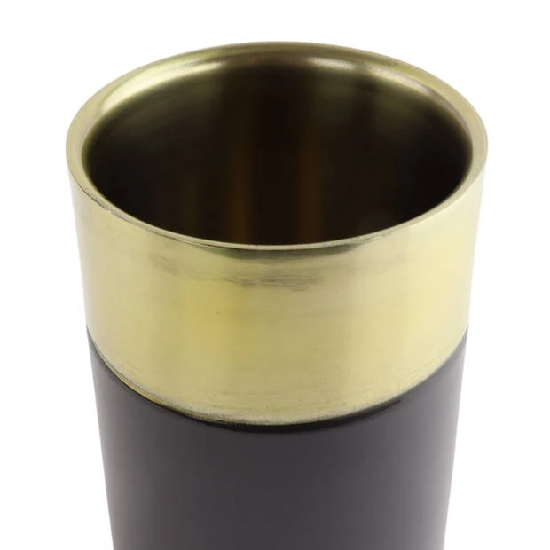 Orange85 Wijnkoeler - Zwart - Goud - RVS - Champagnekoeler - Standaard 4 Orange85 Wijnkoeler - Zwart - Goud - RVS - Champagnekoeler - Standaard - Afbeelding 2