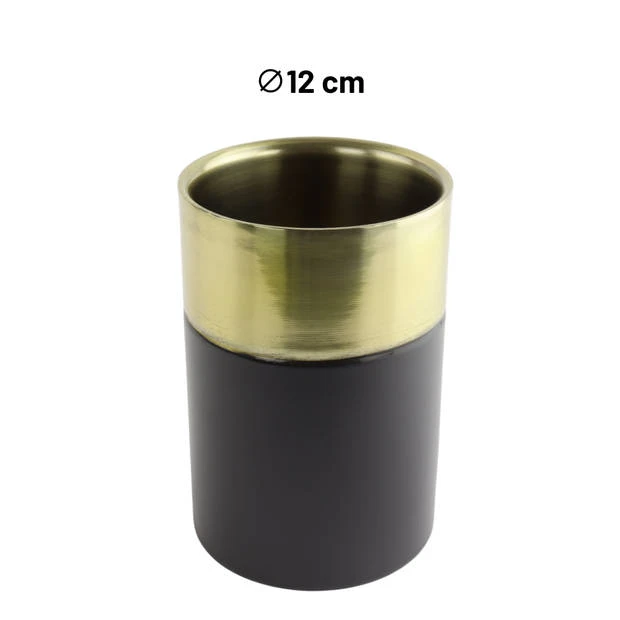 Orange85 Wijnkoeler - Zwart - Goud - RVS - Champagnekoeler - Standaard 7 Orange85 Wijnkoeler - Zwart - Goud - RVS - Champagnekoeler - Standaard - Afbeelding 5