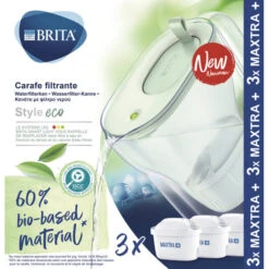 BRITA - Duurzame Waterfilterkan - Style Eco Cool - Groen - 2,4l + 1 MAXTRA Pro All-in-One Waterfilterpatroon -Keukendrank Winkel 3756577 f4f3c9eb