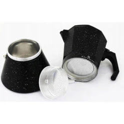 Edënbërg Stonetec Line - Percolator - Koffiemaker 6 Kops - Espresso Maker 300 ML - Marmer Coating -Keukendrank Winkel 3823474 169a05cf