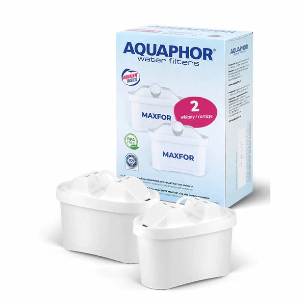 Set Van 2 Maxfor B100-25 Filterpatronen Voor Waterfilterkan Aquaphor 3 Set Van 2 Maxfor B100-25 Filterpatronen Voor Waterfilterkan Aquaphor