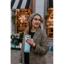 Thermosbeker/Koffiebeker - 500 Ml - Lekvrij - 9 Uur Warm - Kambukka Thermosfles - Etna Grip Breezy Blue -Keukendrank Winkel 3887932 4d56e025